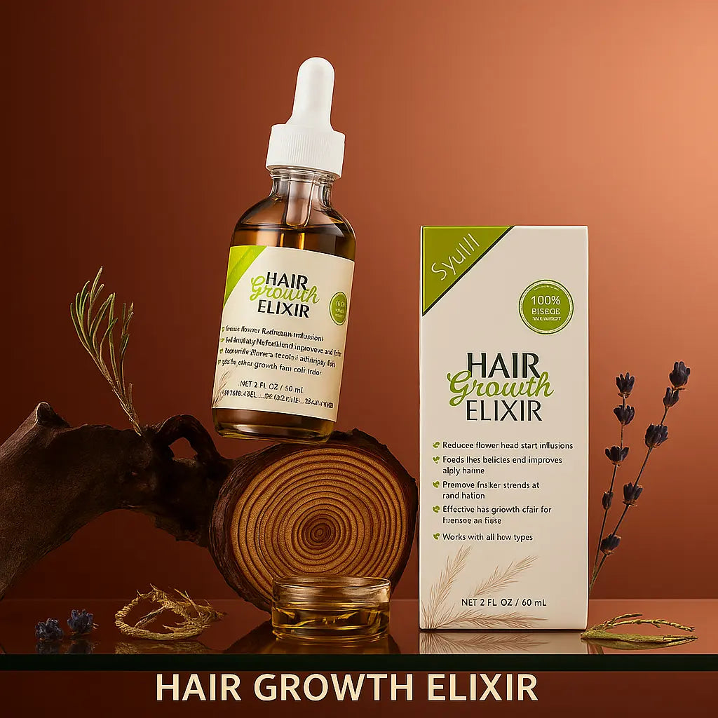 Syulli Hair Growth Elixir | Premium Ayurvedic Hair Oil for All Hair Types FitFlex Supplements