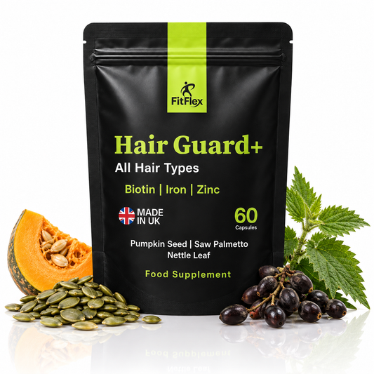 DHT Blocker For Women | Biotin, Iron & Zinc | Hair Growth & Hair Loss Support
