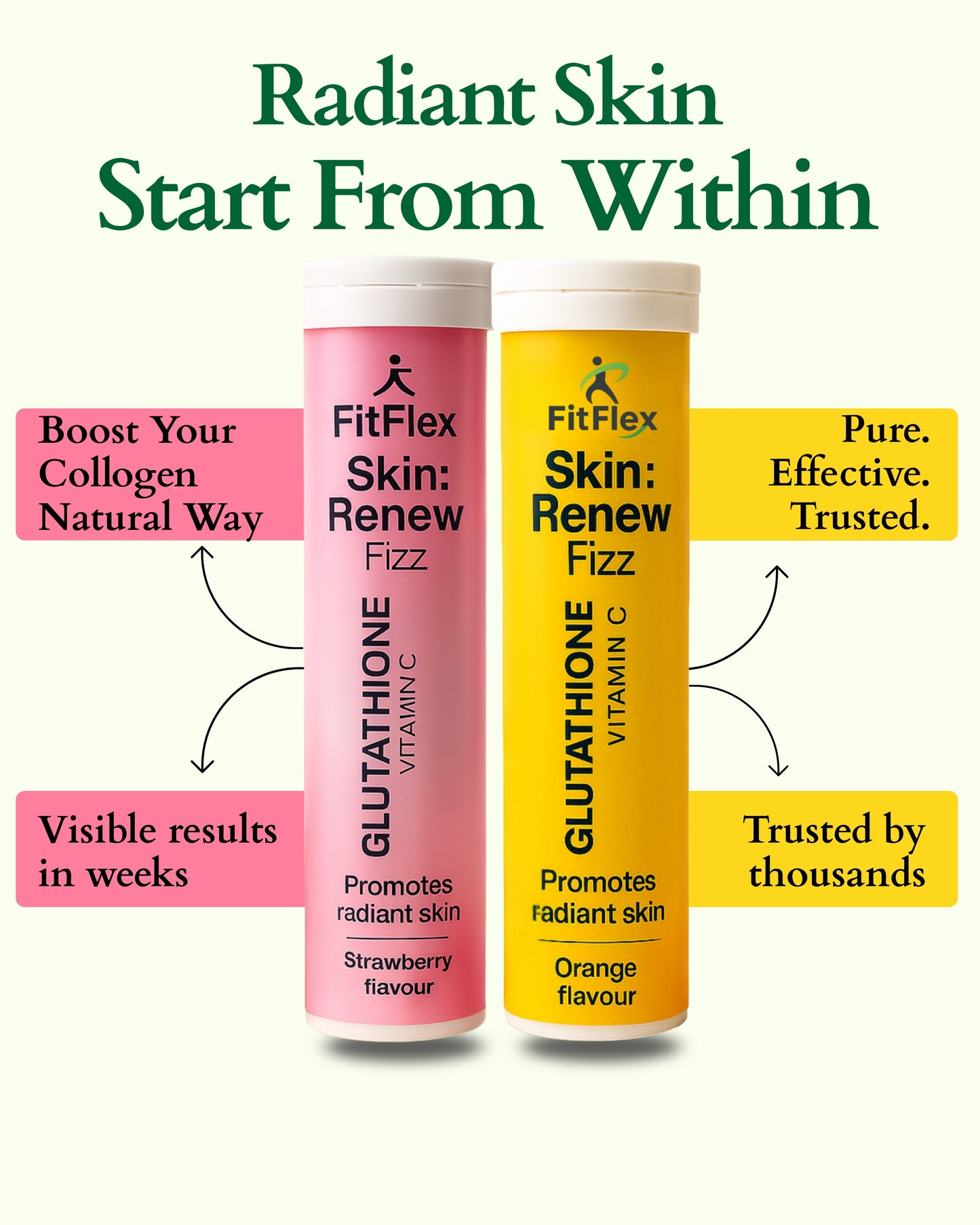 Skin Renew Fizz with Glutathione & Vitamin C