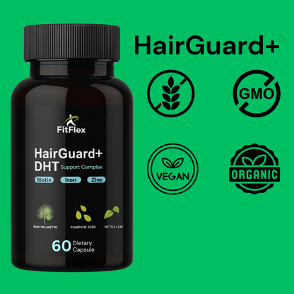 DHT Blocker Supplement | Biotin, Iron & Zinc | Hair Growth & Hair Loss Support