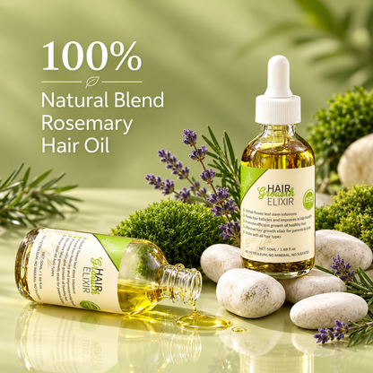 Rosemary Hair Growth Oil for Hair Thinning & Scalp care for all Hair Types