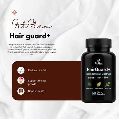 DHT Blocker Supplement | Biotin, Iron & Zinc | Hair Growth & Hair Loss Support