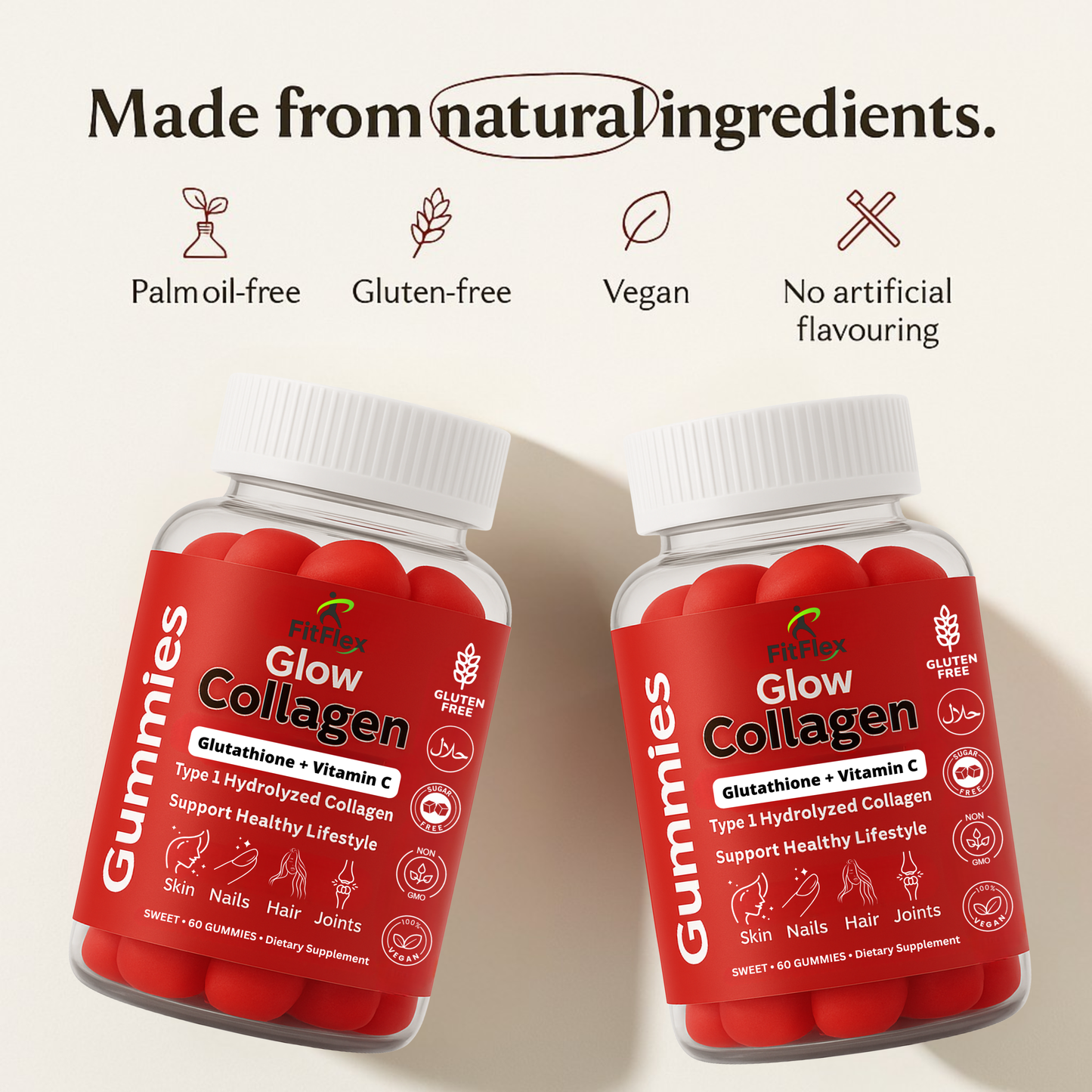 Collagen Gummies | Skin Hair Nails Vitamins