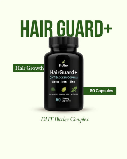 DHT Blocker Supplement | Biotin, Iron & Zinc | Hair Growth & Hair Loss Support