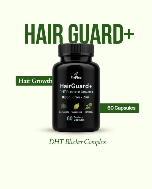 DHT Blocker Supplement | Biotin, Iron & Zinc | Hair Growth & Hair Loss Support